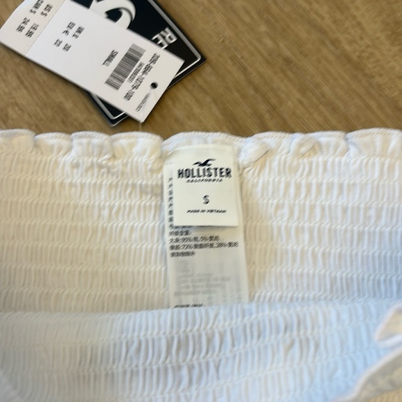 NEW Hollister Reversible Smocked Tube Top by - Picture 2 of 6
